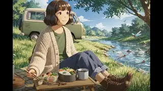 A Peaceful Day on the Road: Meeting Oldman & Cat| Ghibli Tales