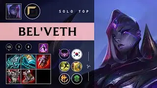 Bel'Veth Top vs Irelia - KR Master Patch 26.01
