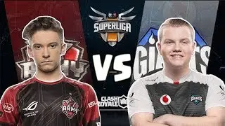 VODAFONE GIANTS  VS ASUS ROG ARMY | Clash Royale Superliga Orange 2018