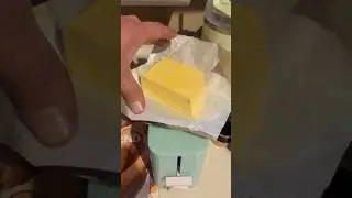 How to melt COLD HARD butter 🧈 🔥 #cooking #butter #diy