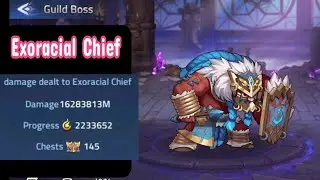 Guild Boss Rush Tuesday #ExoracialChief #MLA #GBR