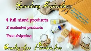 Goandsay September | 4 full sized products | Sleep Calm Edition | Unboxing and Review