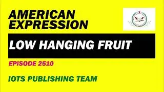 American Expression E2510 Low hanging fruit