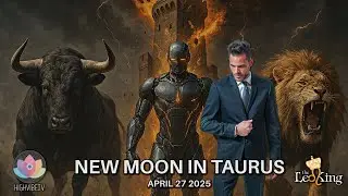 The Leo King New Moon in Taurus April 26-27 2025 Astrology/Tarot All Signs Horoscope
