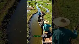 Chinampas: The Ingenious Floating Gardens of the Aztecs #chinampas #aztec