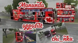 KENYA NO.1 OPPOSITE MANUNDO MATATU CULTURE BUSSID LIVERY