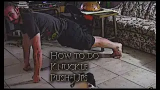 How To Do Knuckle Pushups