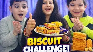 Biscuit Challenge 😋 | Kids Funny Biscuit Challenge | Family Fun Video