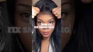 Fixing Small Wig Cap ft. BGMHair #blackgirlmagic #lacewigs #wigcap #blackhair #caribbean