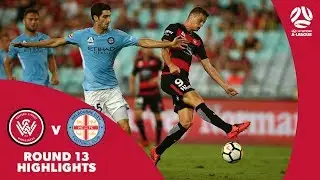 Hyundai A-League 2017/18 Round 13: Western Sydney Wanderers 2 - 1 Melbourne City
