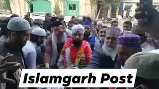 Pir Raza Saqib Mustafai visited Islamgarh