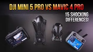 DJI Mini 5 Pro против Mavic 4 Pro — 15 ШОКИРУЮЩИХ отличий!