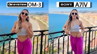 OM System OM-3 Vs Sony A7iv Camera Test Comparison