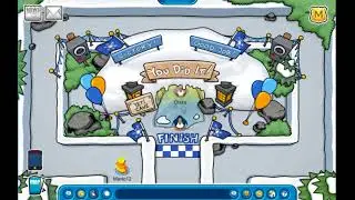 The great snow maze + pin! Club penguin rewritten