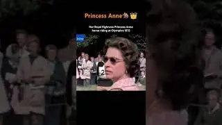 Princess Anne riding horse 🏇🏻😲 #royalfamily #britishroyalfamily #princessanne #history #diana
