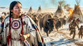 Bisons ATTACKED a Native American Village!