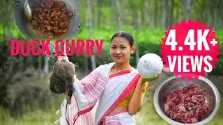Traditional Duck Curry with Ash Gourd | Village Style Authentic Recipe | Duck curry Assamese Style.