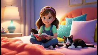 Emma Had a Tiny Cat | Cute Cat Song for Kids | Fun Nursery Rhyme for Toddlers