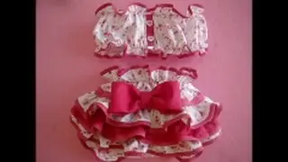 Diy como fazer calcinha de babado infantil de Rn a 2 anos