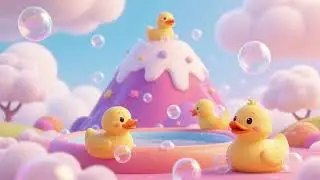 Bubble Mountain for Baby Ducks 🦆🫧 | Nursery Rhymes & Kids Songs