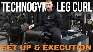 Technogym Seated Leg Curl - Set Up & Execution