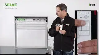 SELVE erklärt: Manuelle Ersteinstellung (unten Punkt, oben Punkt) des SEL Plus-RC mit iveo-Sender