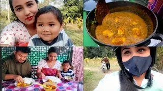 Bike narnangbai bechara | Tasty Egg Curry Recipe #Renee