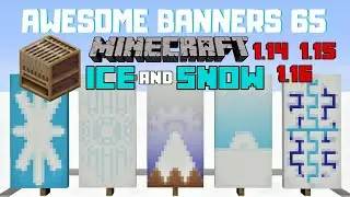 ✔ 5 AWESOME MINECRAFT BANNER DESIGNS WITH TUTORIAL! #65 [LOOM]