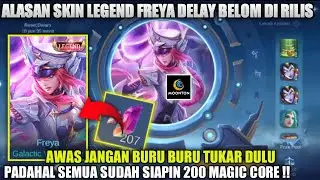 100% FIX DELAY!! EVENT MAGIC WHEEL SKIN LEGEND FREYA BELOM DI RILIS DI SEMUA SERVER | MOBILE LEGENDS