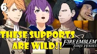 Reacting to SPICY Black Eagles Supports [PART 6] Fire Emblem Three Houses