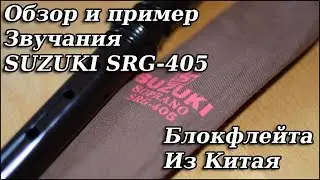 Обзор SUZUKI SRG 405 G in C SopranoDescant Пластиковая блокфлейта Сузуки из Китая пример звучания