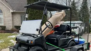 Club Car golf cart summer service and it didn&rsquo;t go according to plan!