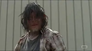he Walking Dead 7x08 Daryl Kills Fat Joey