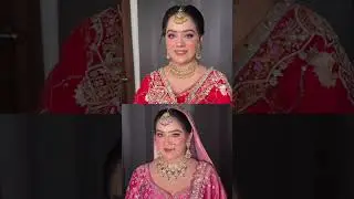 &ldquo;Aapko kaunsi bridal look zyada pasand aayi?Look 1 ❤️ ya Look 2 ✨Comment karke batayein&rdquo; #nfak #look
