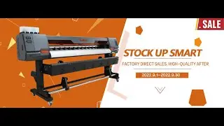 best cost-effective 6feet single head banner printer
