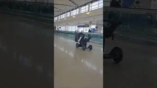 Robot Wheelchairs at Detroit Airport #robots #technology #detroit #airport #future #futuretech