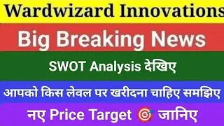wardwizard innovations share latest news today, wardwizard innovations technical parameters analysis