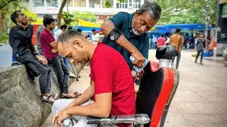 ASMR Ultimate STRESS KILLER Indian Head Massage By Waris Barber | India Ka ASMR