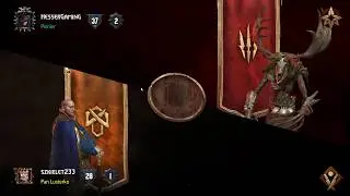 [GWENT] syndicate gameplay 2 close game