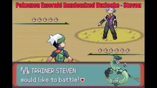 Pokemon Emerald Randomized Nuzlocke Finale! - Steven down 20 levels