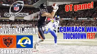 Bears vs Rams 🕒 OVERTIME Thriller | Divisional Round Full Game Highlights | Jan 18, 2026 NFL