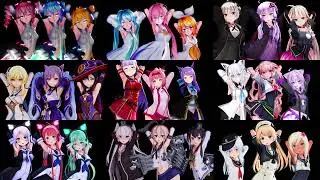 【MMD】 Phao -  2 Phut Hon / Hip Sway TikTok Dance (muu 27人 Ver)
