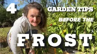 TOP 4 Garden Jobs Before the Frost #garden #fallgarden #howto