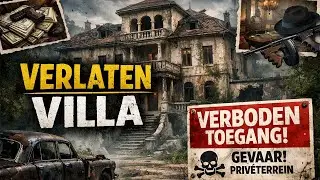 WE VINDEN EEN VERLATEN MEGA VILLA VAN EEN MAFFIA BAAS !