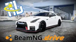 1200HP Twin Turbo Nissan GTR 35 Nismo 3rd PERSON POV DRIVE ON BeamNG Drive 🎌🔥
