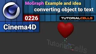 0226. MoGraph Examples ( beat shader, polyFX, spline effector ) in cinema 4d