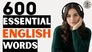600 Essential English Words | Learn Vocabulary While You Sleep or Work | English In Moments