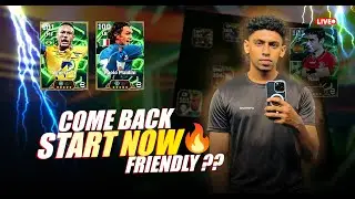 FREINDLY CHALLENGE ? EFOOTBALL PES LIVE | COME BACK START NOW  SHAMMU GAMING 🥵🔥