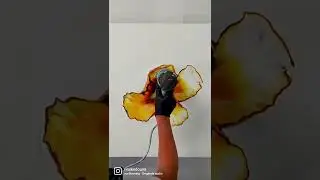 How a Sunny Flower Painting is made😍