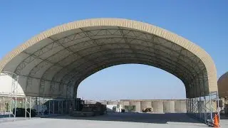 Big Top Fabric Structure - Removable Side Panels